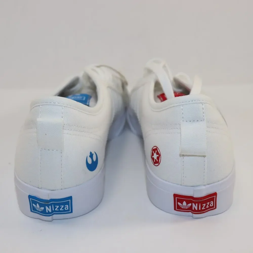 Adidas x Star‎ Wars Nizza Low White Canvas Sneakers Men’s 9.5 NIB